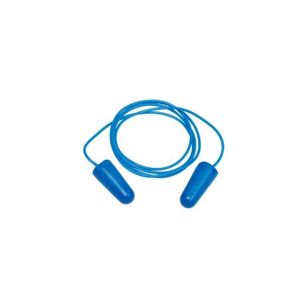Pyramex Pyramex Metal Detectable Disposable Earplugs, Corded, 32dB, DPD1001, 100 Pairs/Box DPD1001 - main